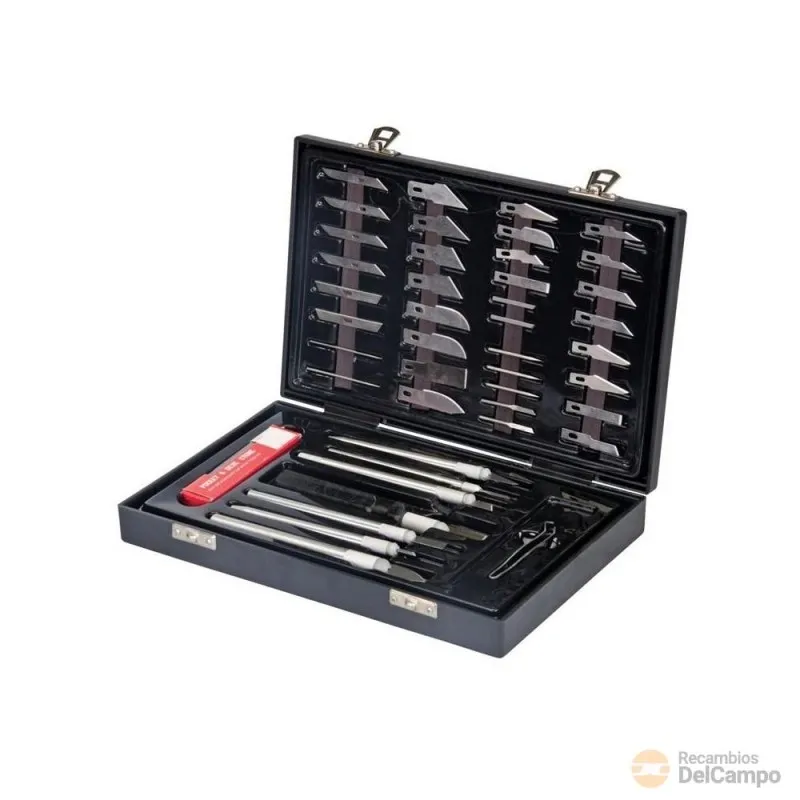 @ estuche de 51 cútters y cuchillas