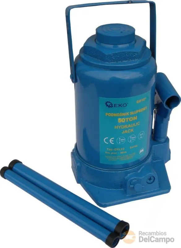 @ gato de botella hidraulico 50.000 kgs. / 265 - 445 mm