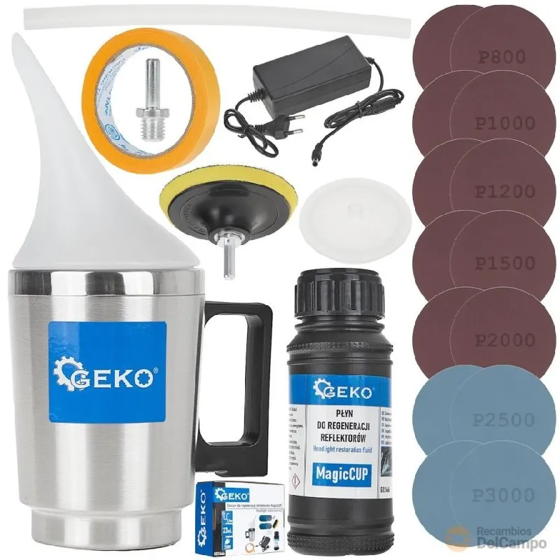 @ kit de restauración de faros delanteros **magiccup** de 23 piezas