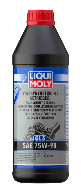 Aceite 100 % sintético para el cambio (GL5) SAE 75W-90 (1 L) Liqui Moly