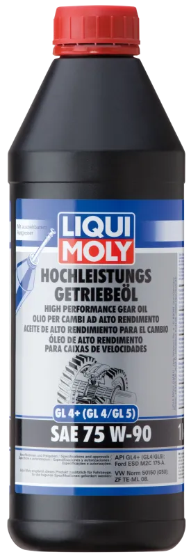 Aceite de alto rendimiento para el cambio (GL4+) SAE 75W-90 (1 L) Liqui Moly