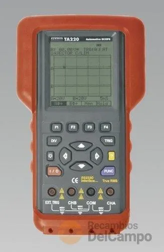 @ osciloscopio manual canal dual para automoción, sealey