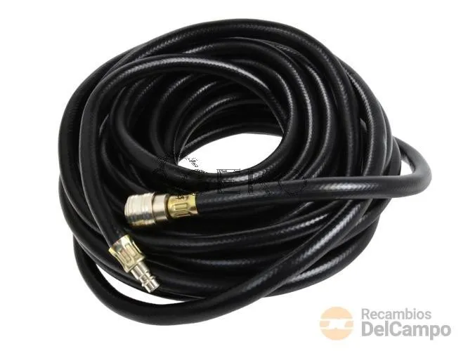 @ rollo de 15 m. de manguera de goma 10 x 15 mm. + enchufe rápido & racord 1/2"